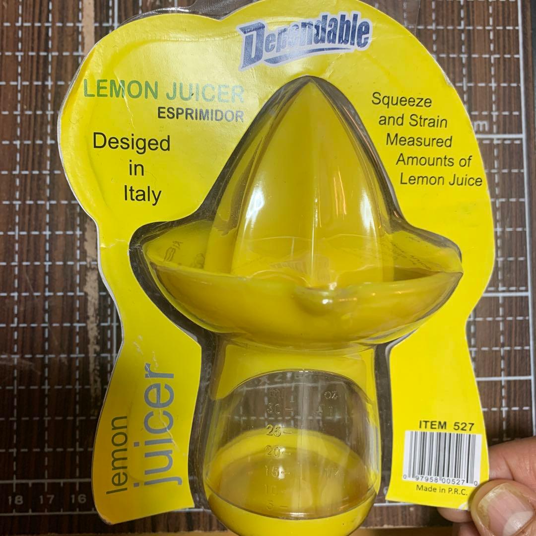 Dependable レモン絞り器 イエロー