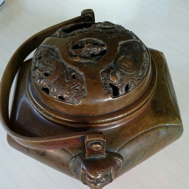 骨董品 手炉 手焙り 手あぶり アンティーク