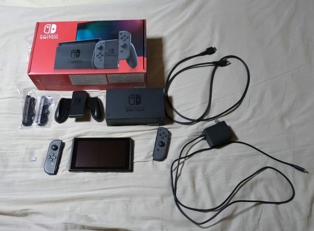 Switch　グレー　本体　箱付き