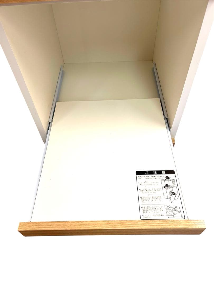 レンジボード コンセント付き モダンキッチン収納キャビネット ガラス扉付き 美品