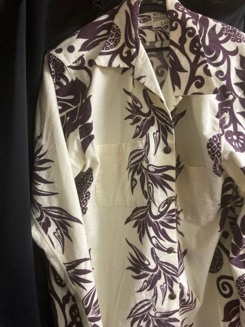 コンビーフSUNSURF アロハシャツ Lサイズ 花柄