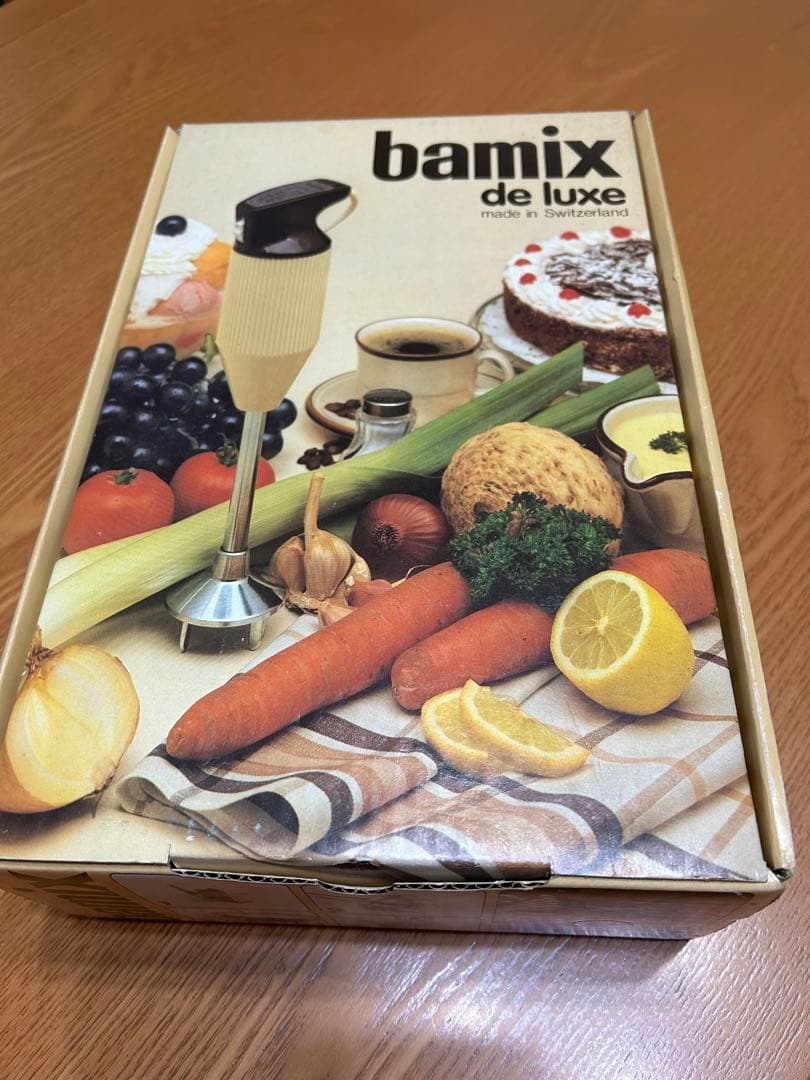 気まぐれ値下 bamix de luxe 泡立て器スイス製 27,400円で購入