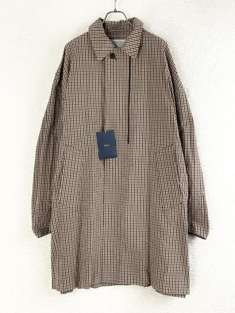 サイズM【新品】Kolor レイヤードガンクラブチェックコート CH