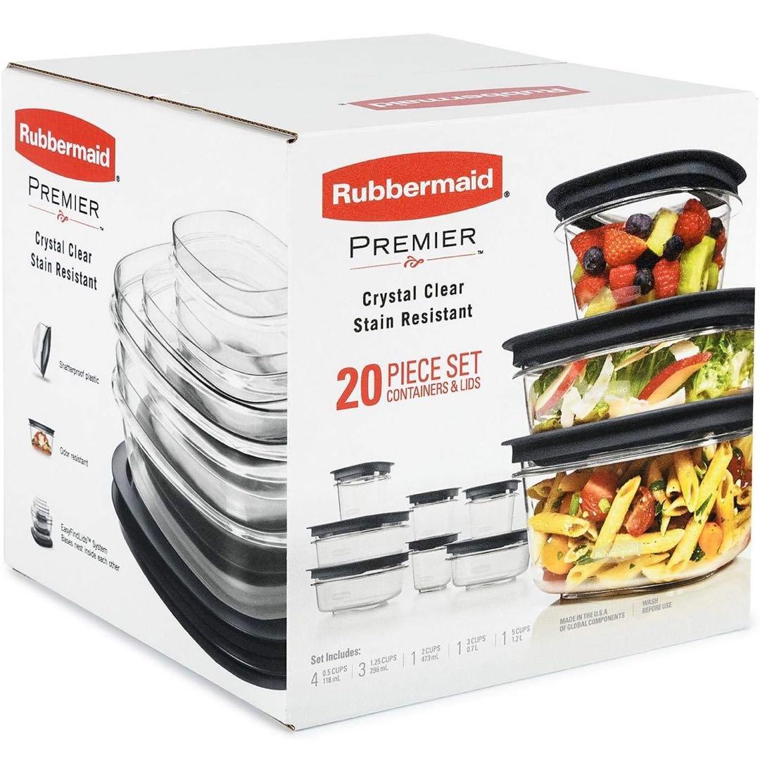 Rubbermaid Premier ラバーメイド　プレミアム　セット　タッパー