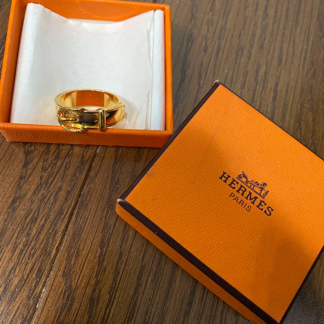 エルメス サンチュール ベルト モチーフ スカーフリング チャーム