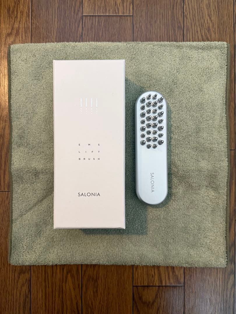 SALONIA 美顔器 シルバー 箱・保証書・説明書付き