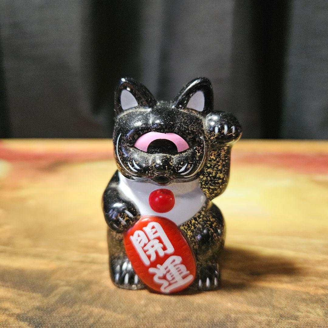 REALHEAD フォーチュンキャット クリアブラック