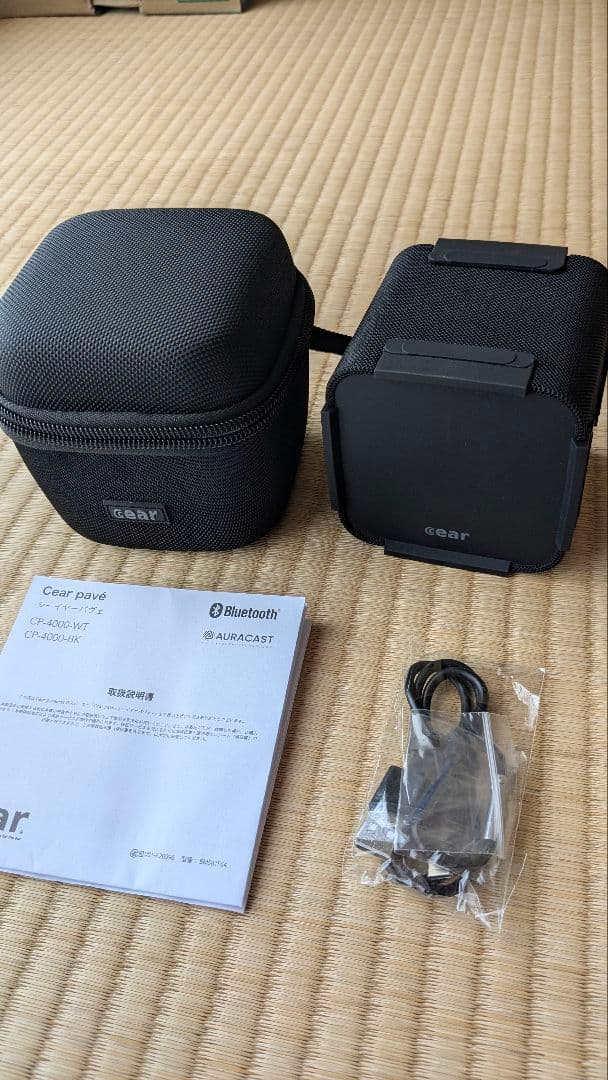 cear pavè CP-4000ワイヤレススピーカー ケース付き
