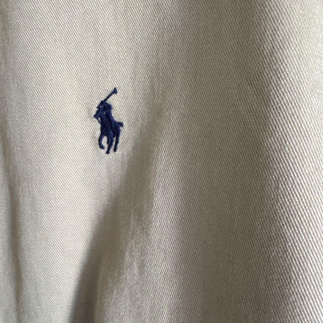 メンズ　ポロラルフローレン　 ベージュ色、ジップアップジャケット