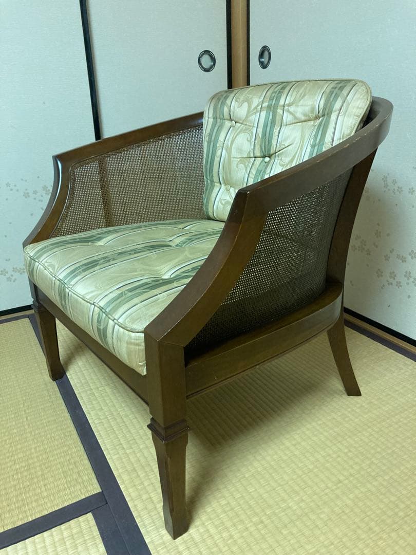 マルニ木工　地中海シリーズ　アームチェア　肘掛け椅子　高級家具　maruni