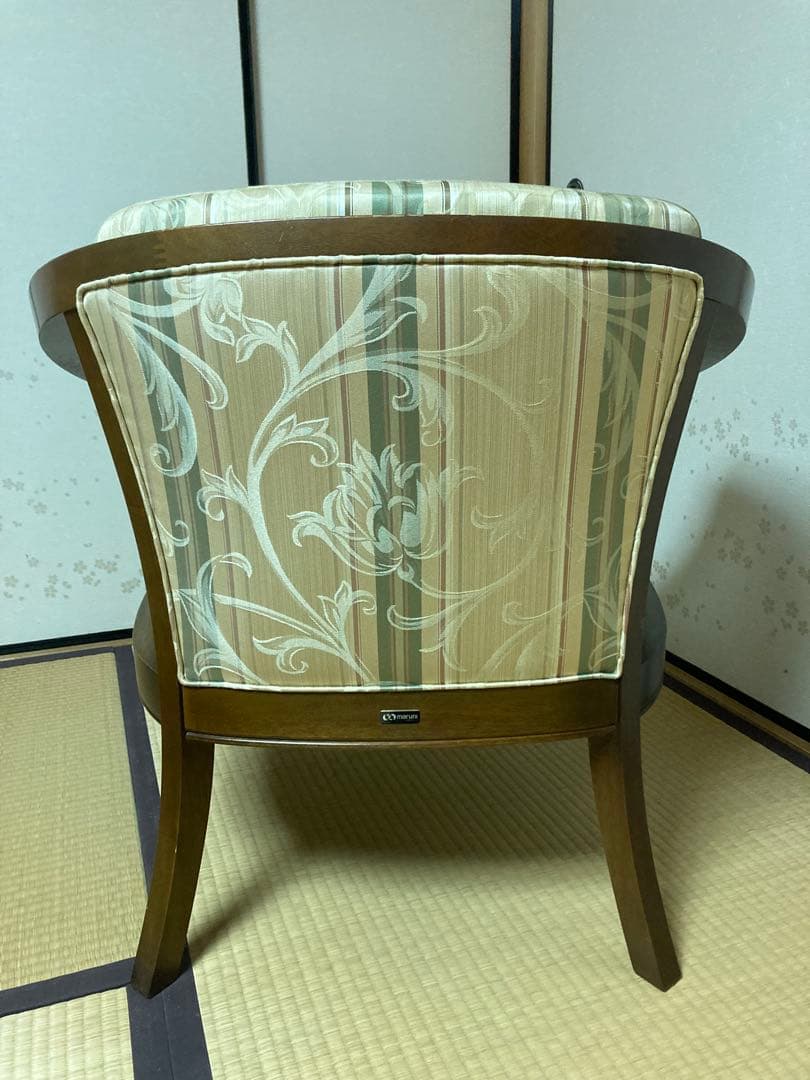 マルニ木工　地中海シリーズ　アームチェア　肘掛け椅子　高級家具　maruni