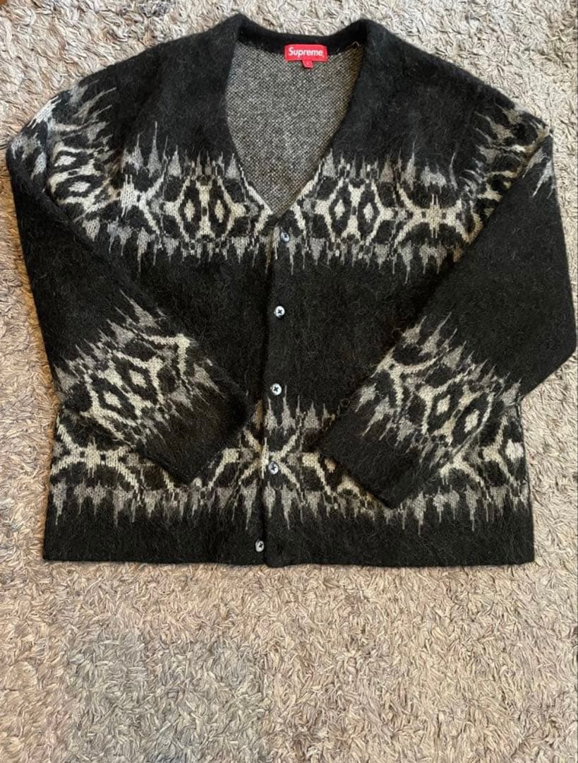 Supreme アニマル柄 カーディガン