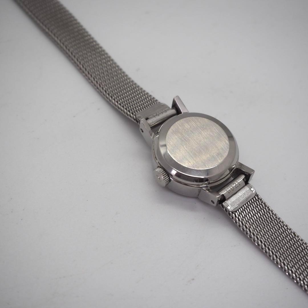 7 稼働　OMEGA　デビル　レディース　時計　自動巻き　AT カットガラス