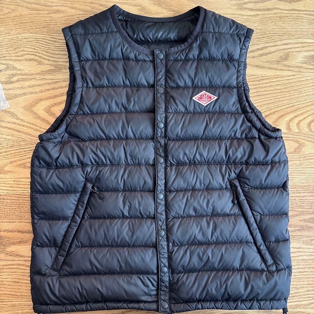 DANTON ダントン インナーダウンクルーネックベスト
