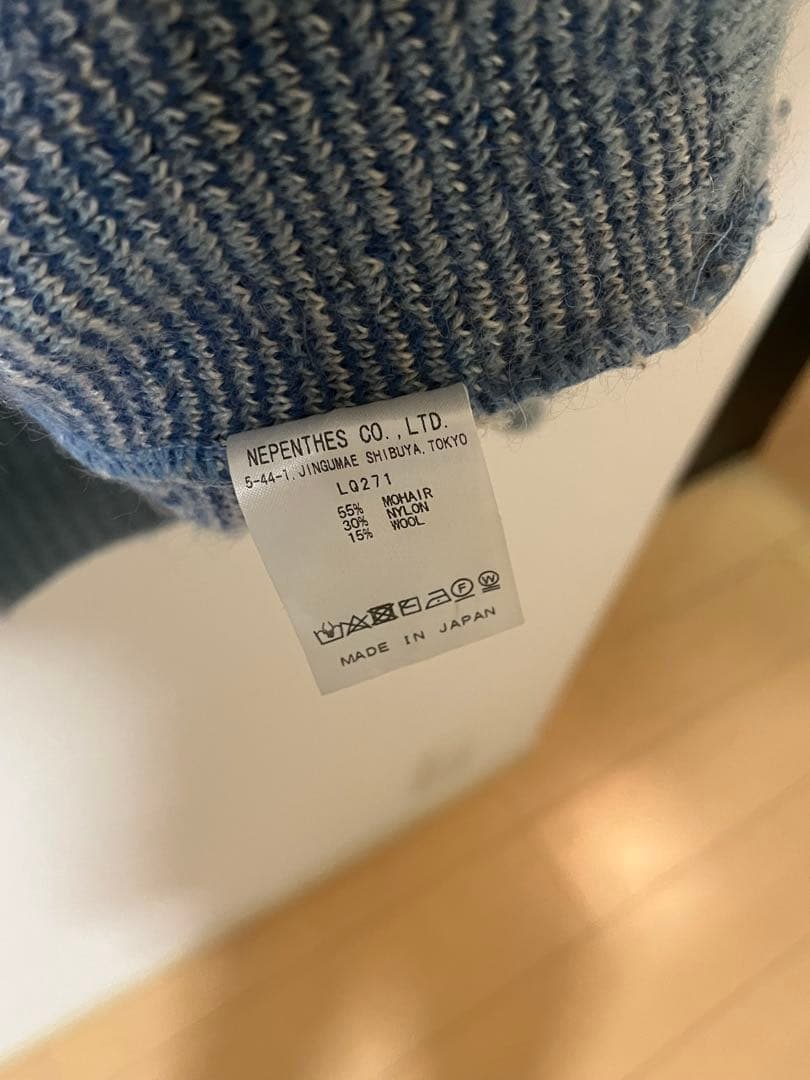 needles Nepenthes アーガイル柄 カーディガン S