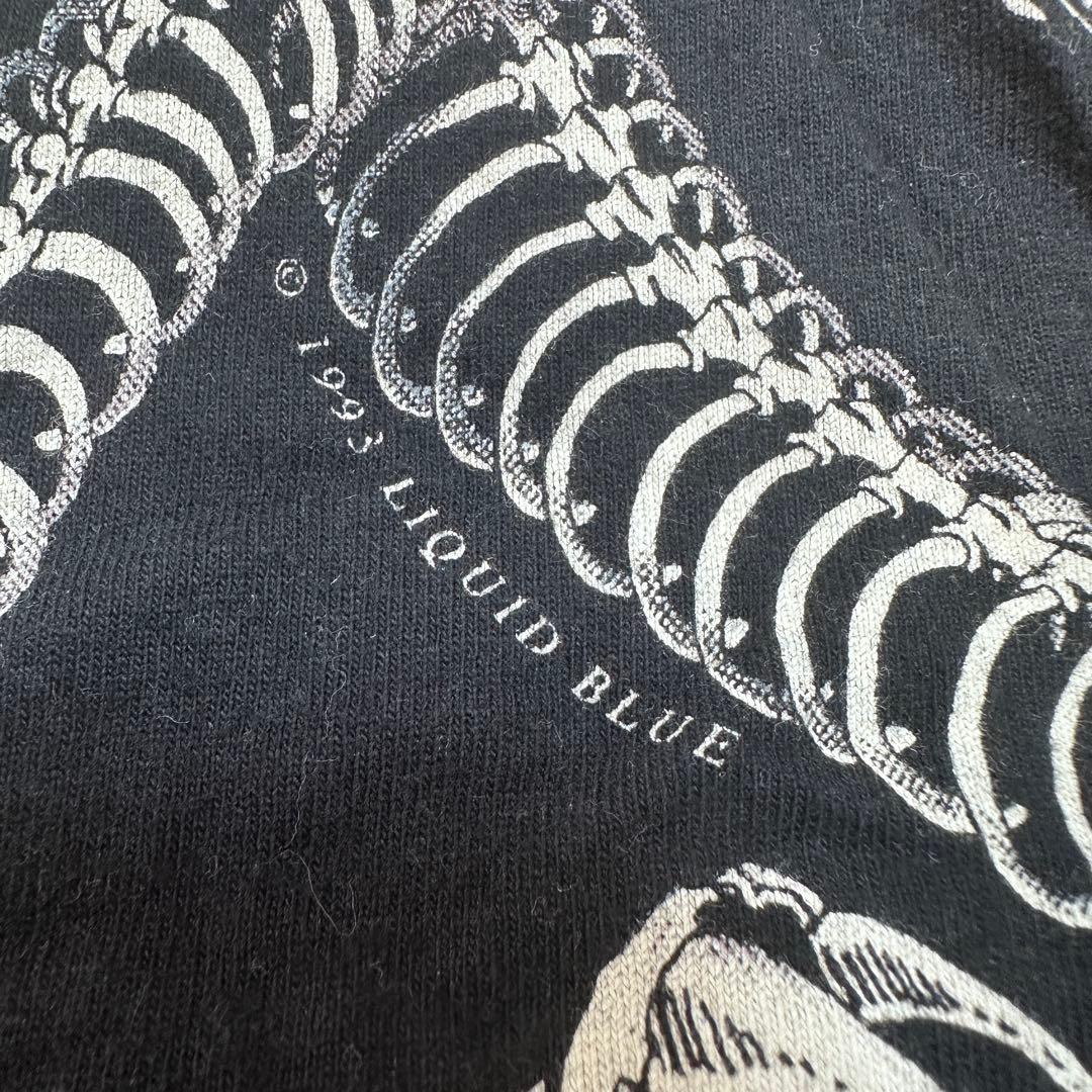 LIQUID BLUE スカル 蛇 長袖カットソー メデューサ リキッドブルー