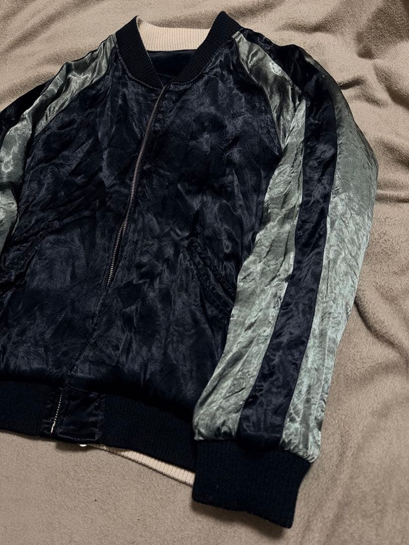 ２面用 別珍 monkey time 鷲 日本限定 スカジャン vintage