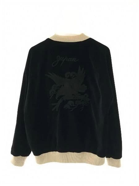 ２面用 別珍 monkey time 鷲 日本限定 スカジャン vintage