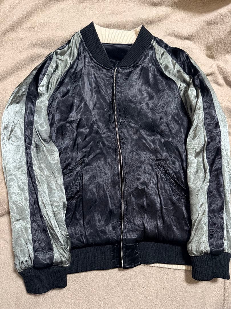 ２面用 別珍 monkey time 鷲 日本限定 スカジャン vintage