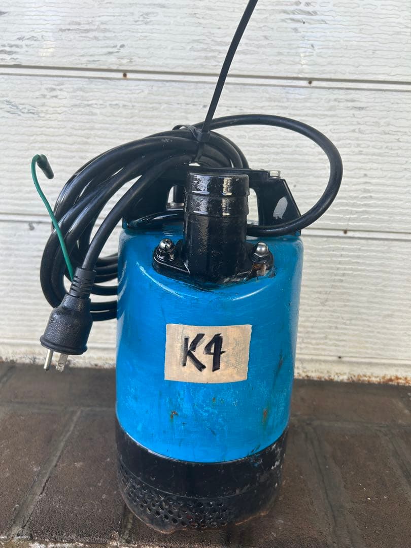 K4綺麗★ツルミポンプ LB-800一般工事排水用水中ハイスピンポンプ 60Hz