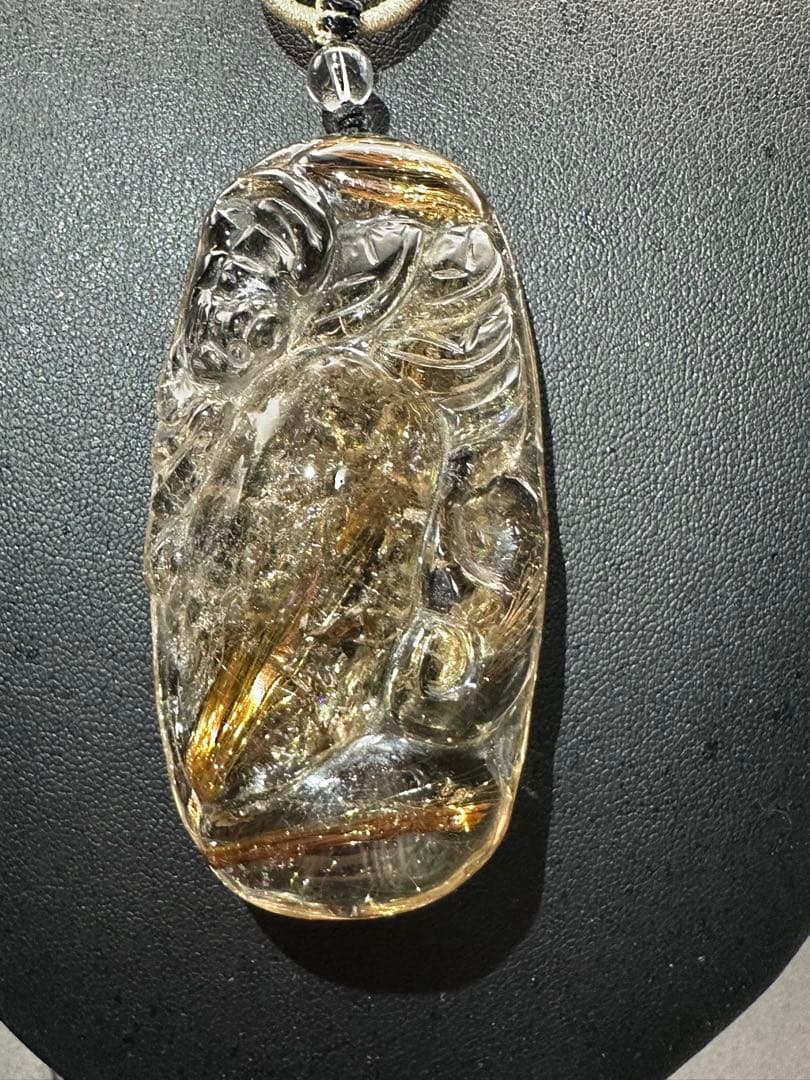 ルチルクォーツネックレス