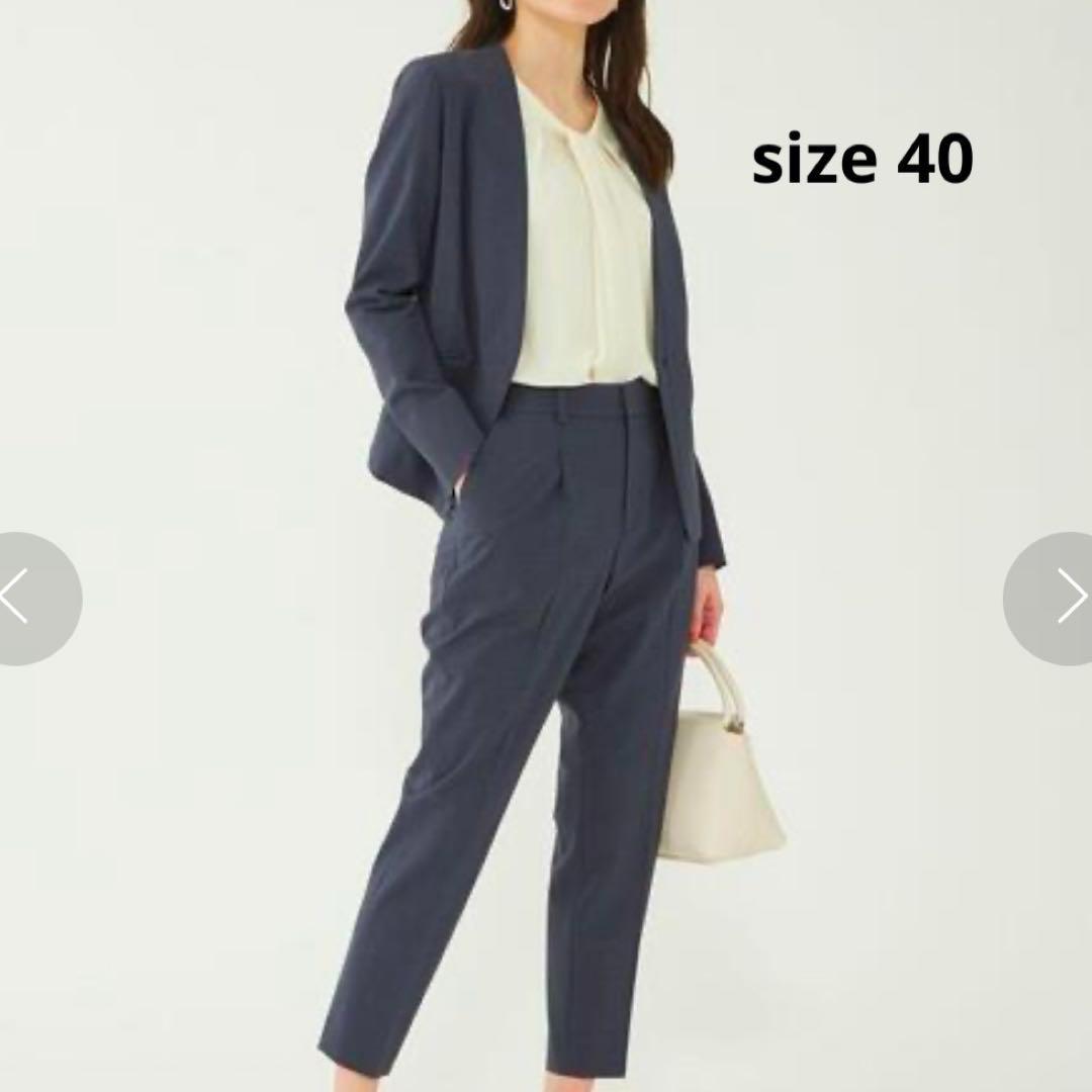 【あじさい様】グリーンレーベルリラクシング カチリラ ジャケット パンツスーツ