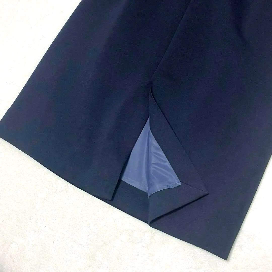 【新品ダグ付】　セルフォード　近年モデル　コクーンパンチドレス ネイビー 38