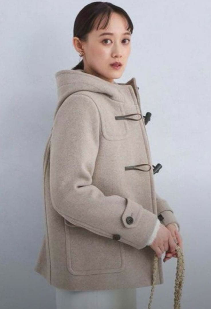 X Lタグ付き新品green label relaxing ショートダッフル42