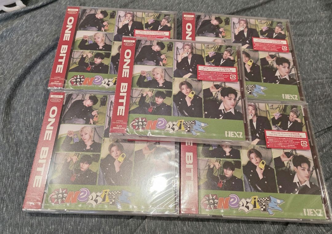 NEXZ ONE BITE5枚セット 新品未開封シリアル付き