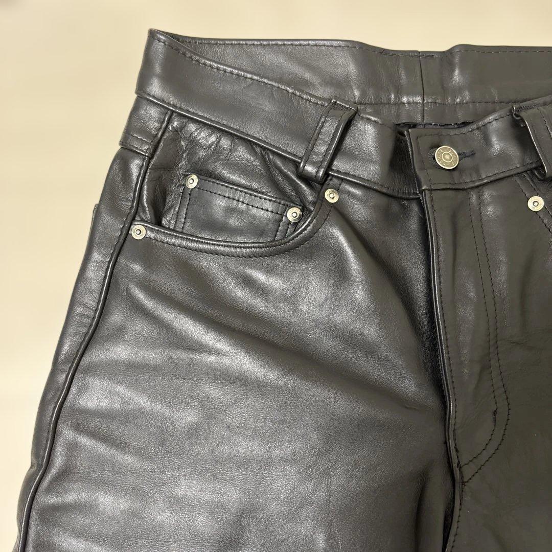 schott ショット　レザーパンツ　32