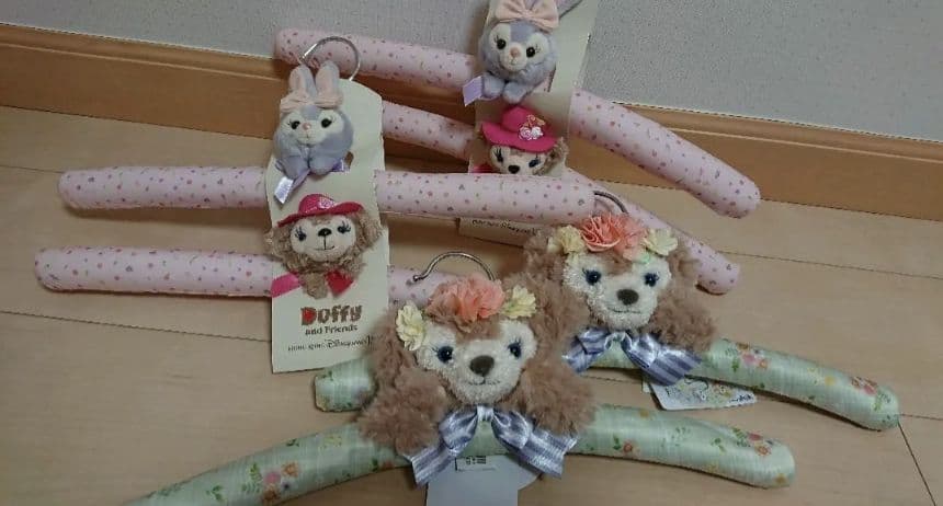 スプリングインブルーム　シェリーメイ　ステラルー　香港ディズニー　ハンガー　シー