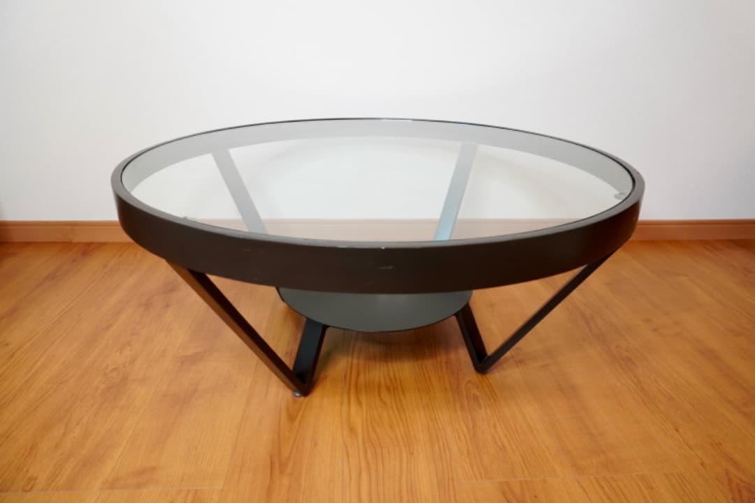 ARTE japan ガラステーブル Mattina 80cm