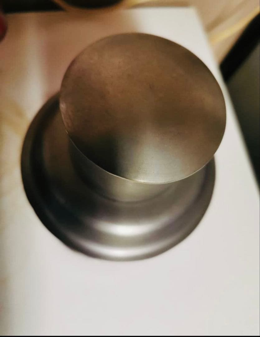 錫製 茶筒　茶入れ　煎茶道具 古錫