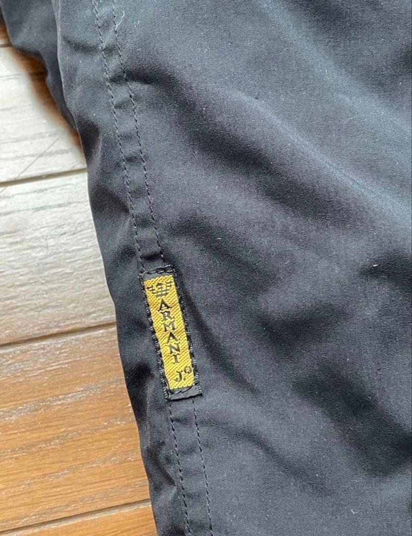 90s Armani Jeans イタリア製　中綿ジャケット　ダークネイビー