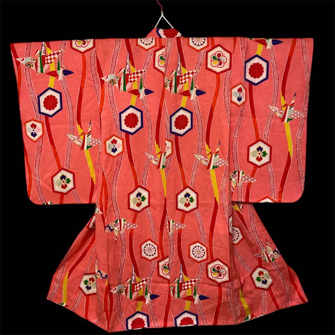 七五三着物　アンティーク着物　大正ロマン