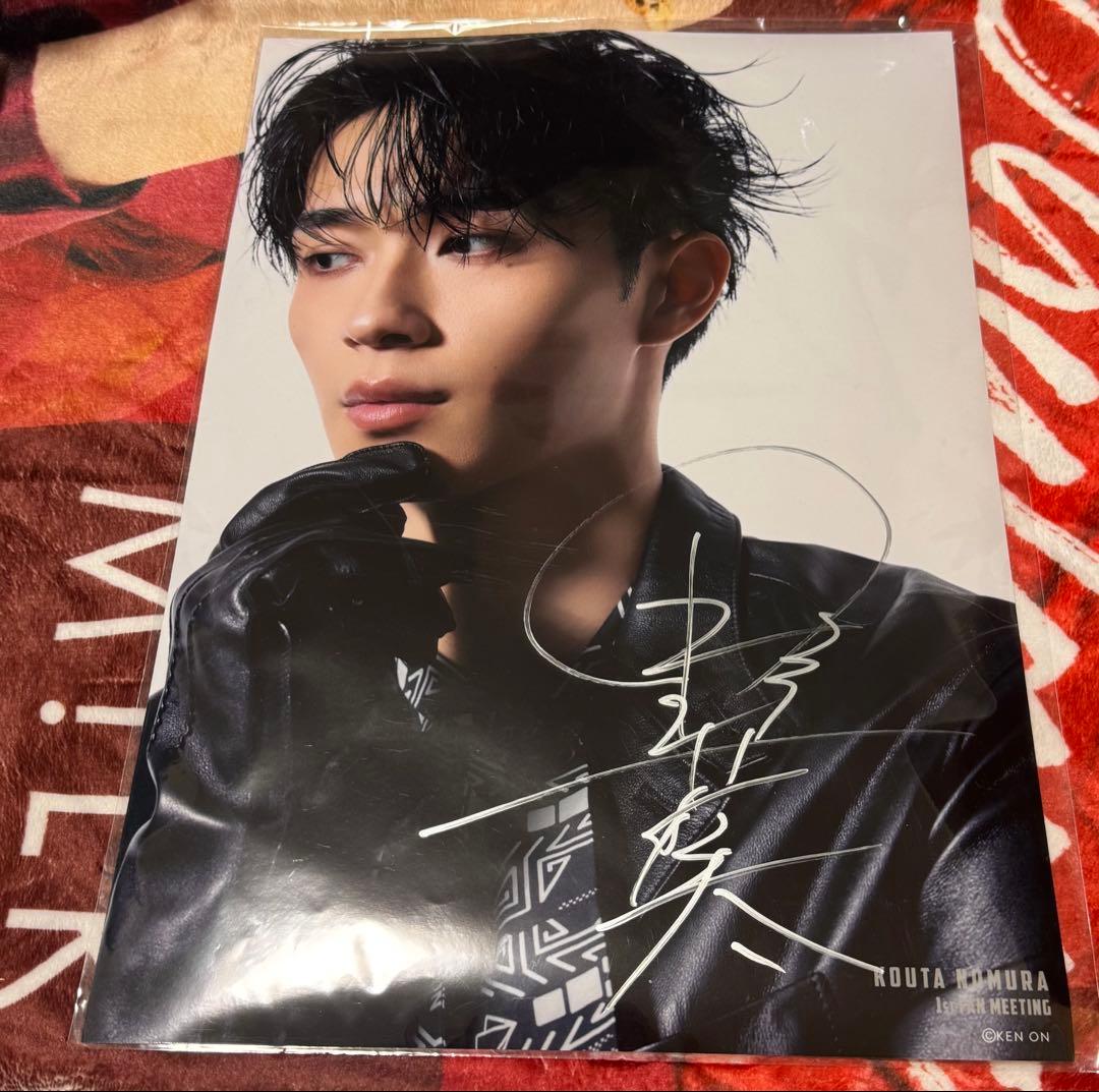 野村康太 サイン入りポスター