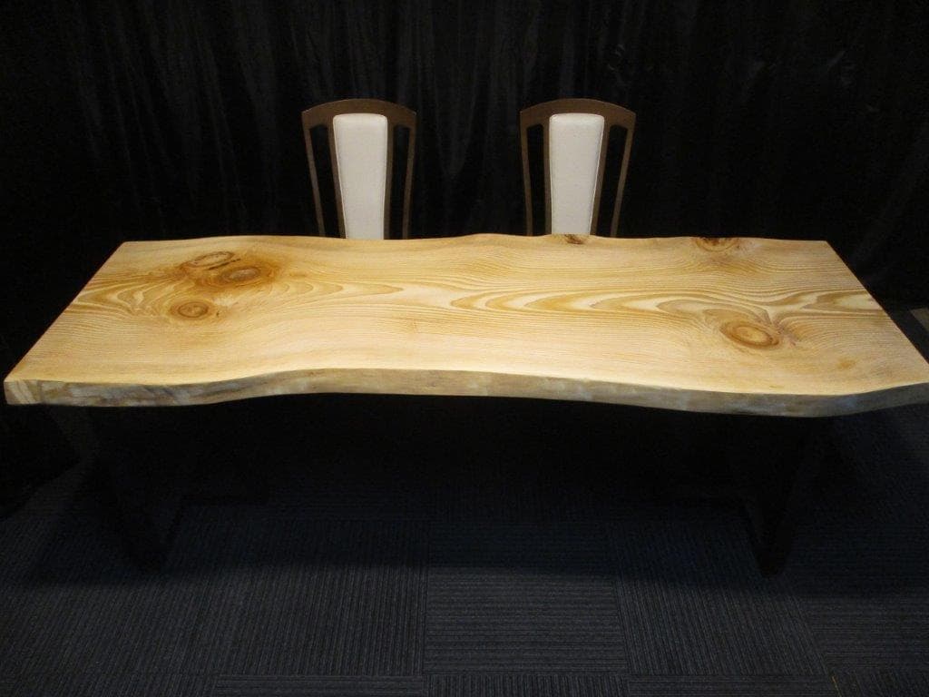 # 625 ■　樅　モミ　テーブル　ダイニング　カウンター　座卓　一枚板