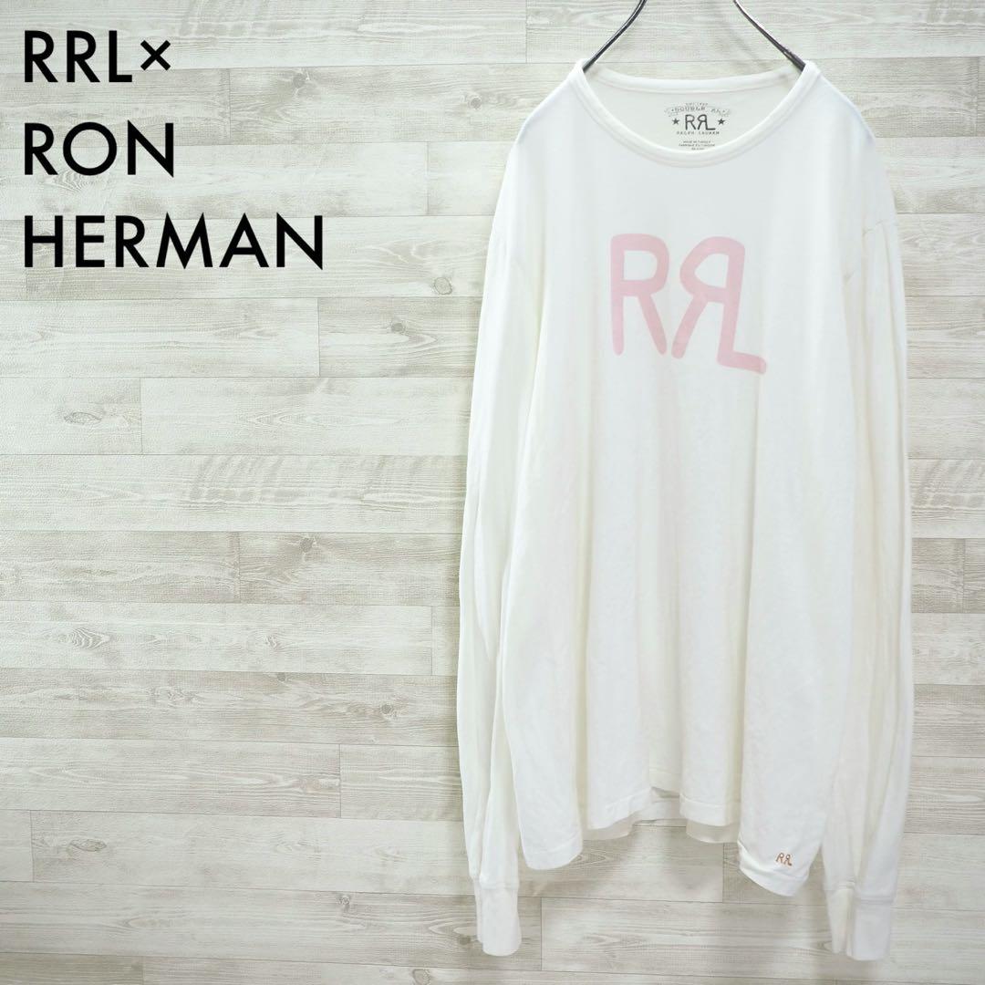 RRL×ロンハーマン｜22SS 上品ロゴの別注ロングスリーブT