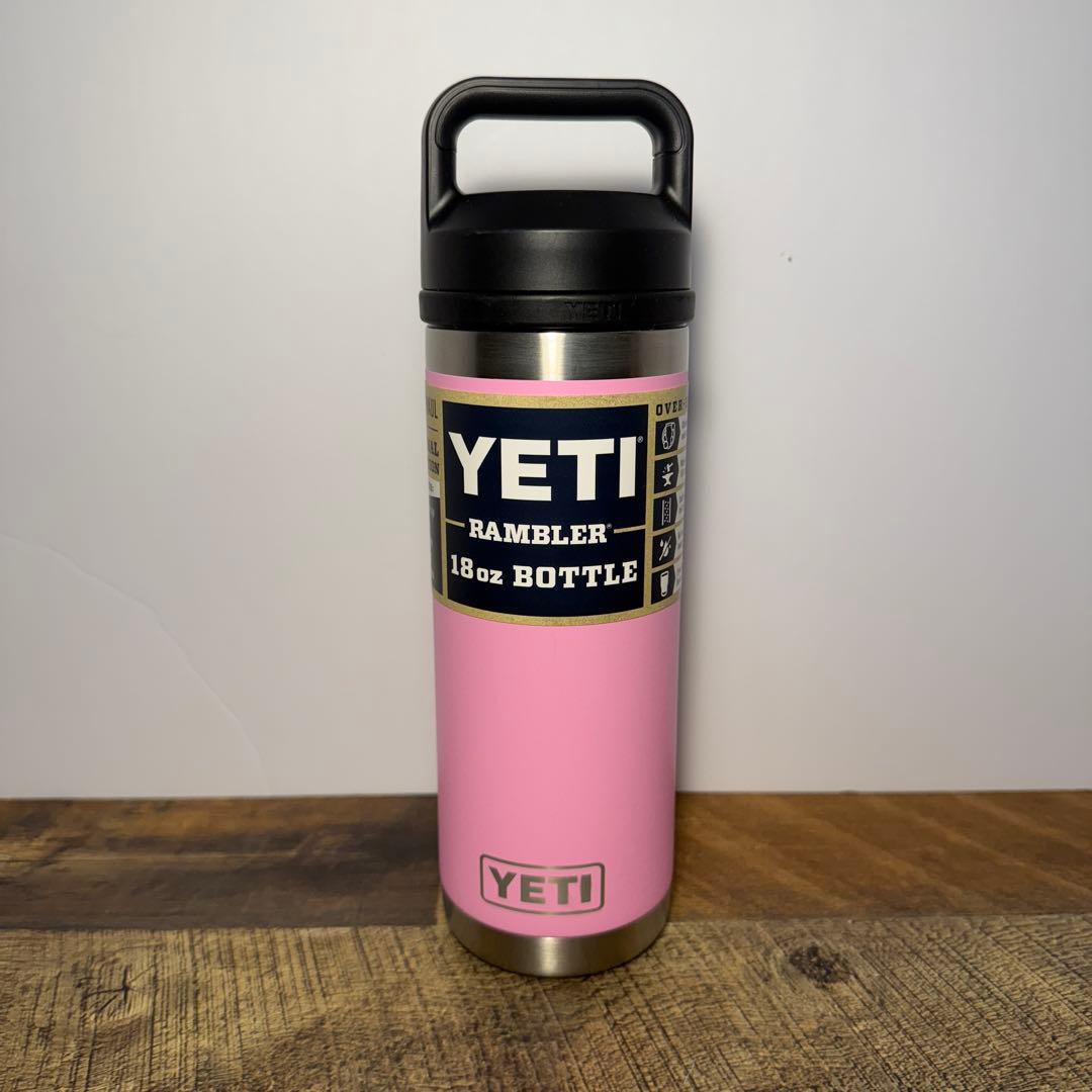 新品未使用 YETI Rambler 18oz Bottle パワーピンク