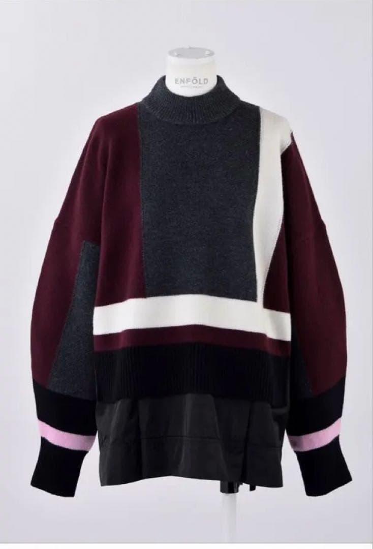 ENFÖLD KEITA MARUYAMA カラーブロックコン