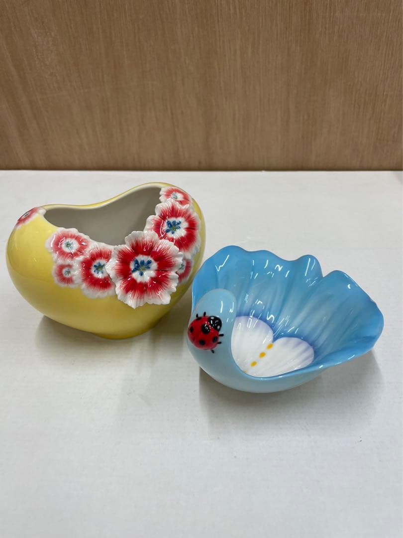 フランツコレクション  2個セット 小物入れ 1個　トレイ 1個