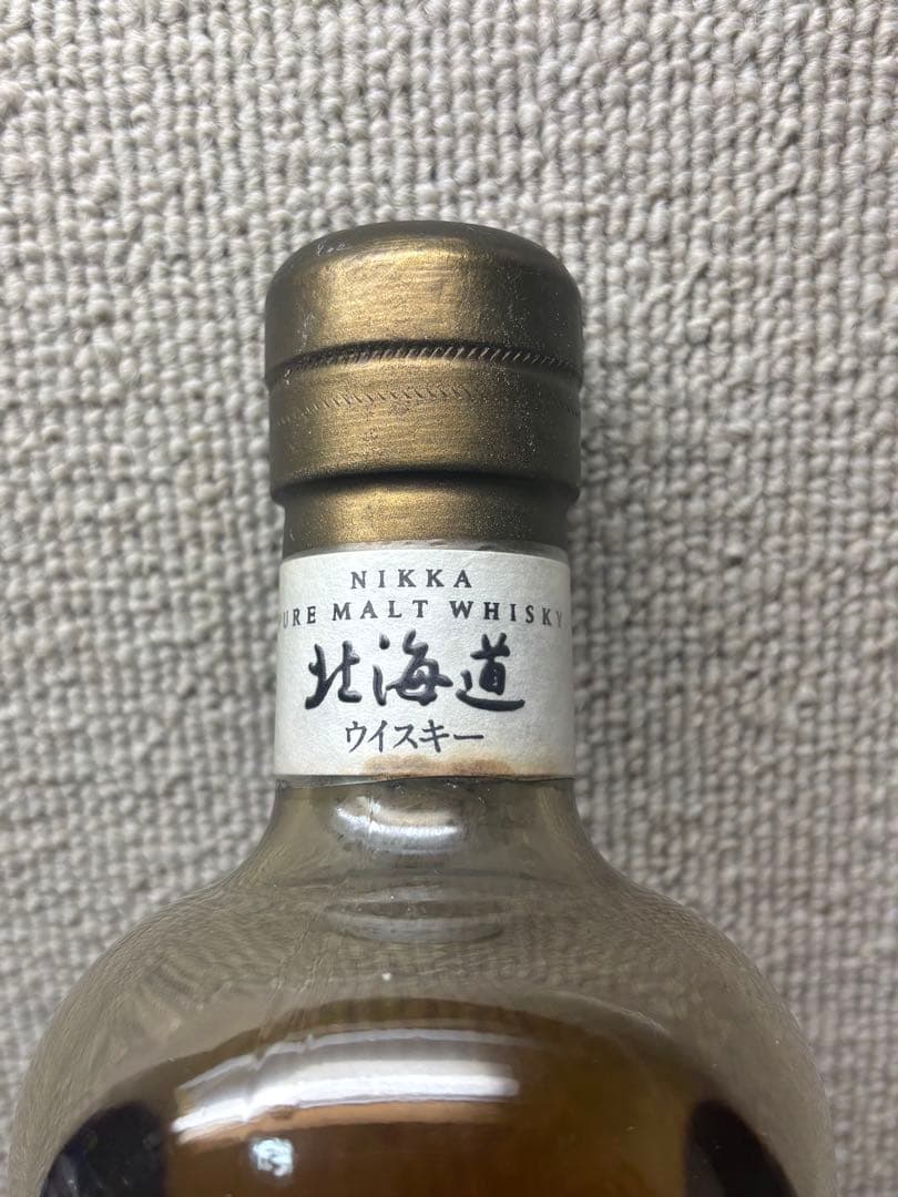 ニッカウイスキー　北海道12年 長期熟成モルト原酒　未開封　終売品　750ml