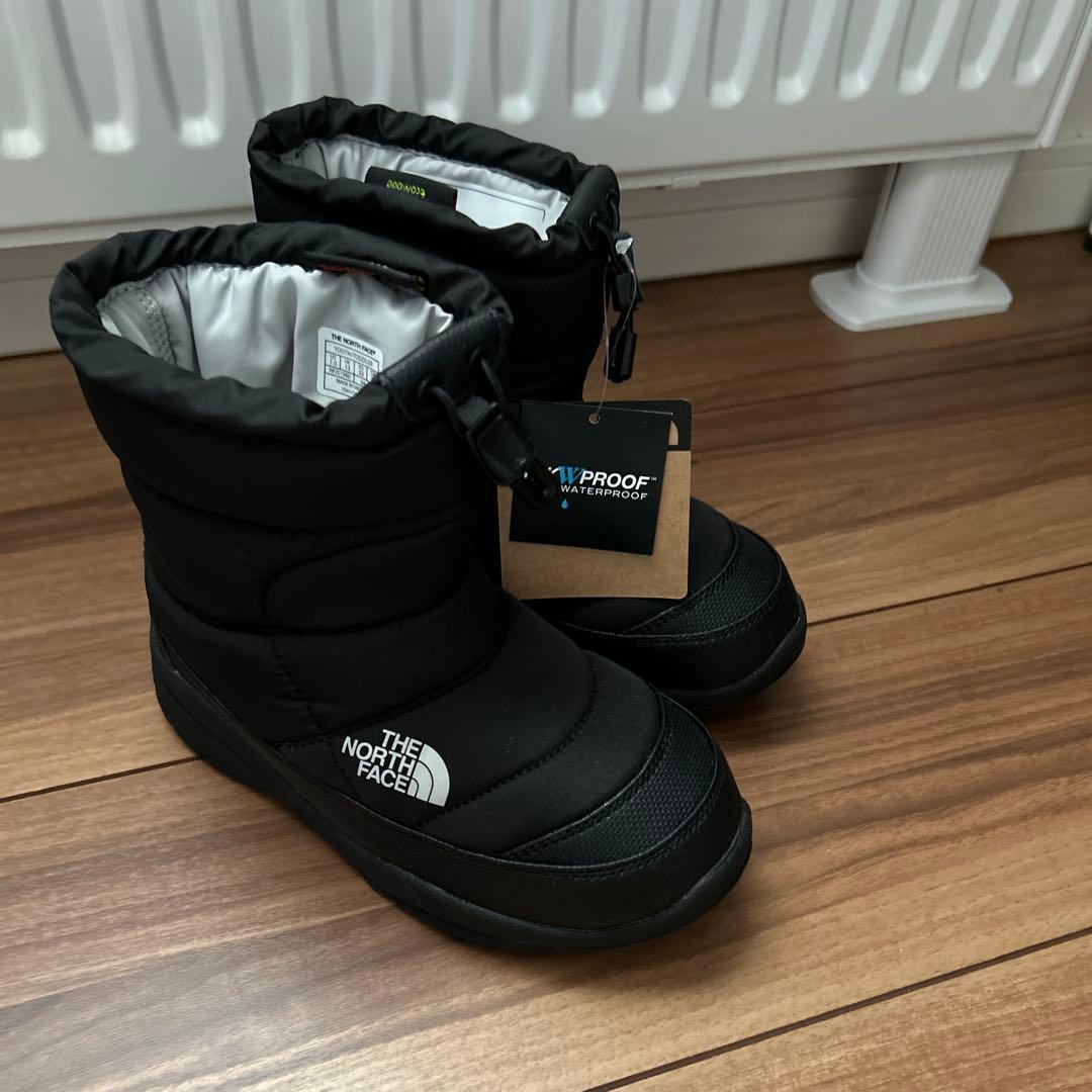 THE NORTH FACE 20cm ブラック　ノースフェイス　ブーツ　キッズ