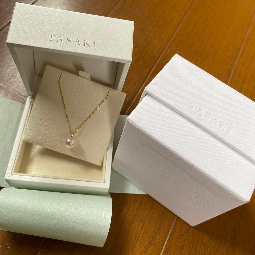 タサキ　あこや真珠 ペンダント　バランス好きにも