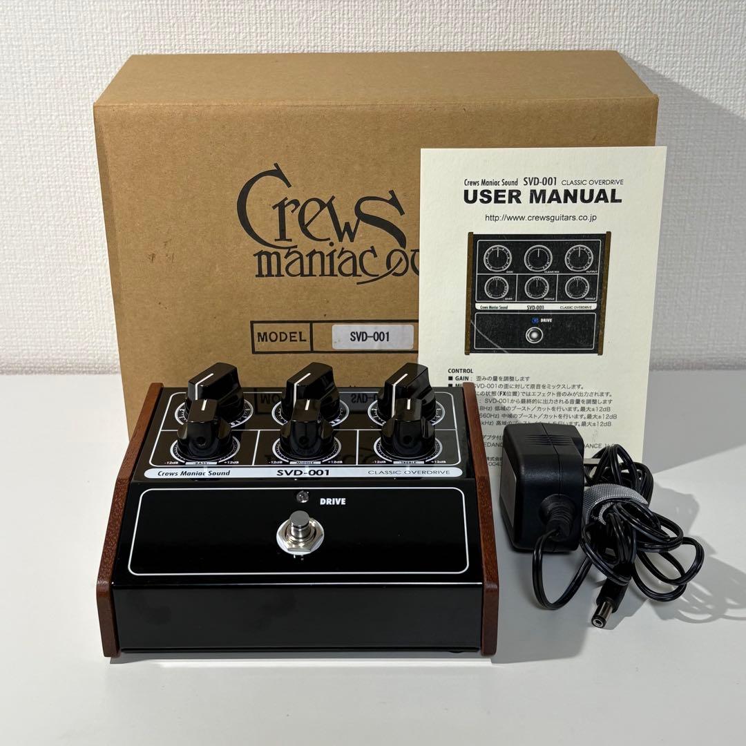 Crews Maniac Sound SVD-001 ベースエフェクター