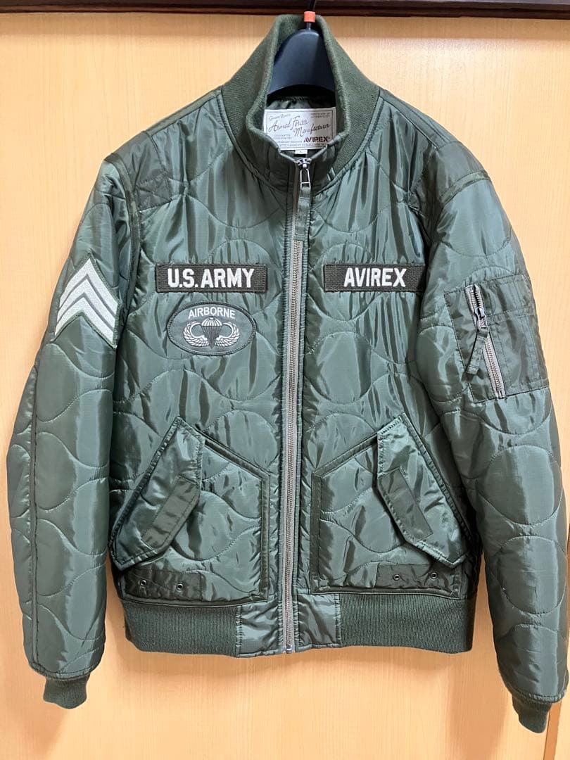 ミ*ー様 AVIREX U.S. ARMY MA-1 フライトジャケット