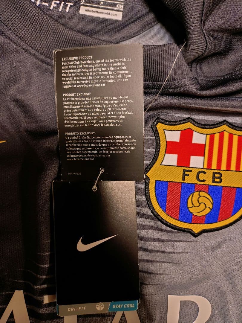 【タグ付・未使用】バルセロナ ゴールキーパージャージ 長袖