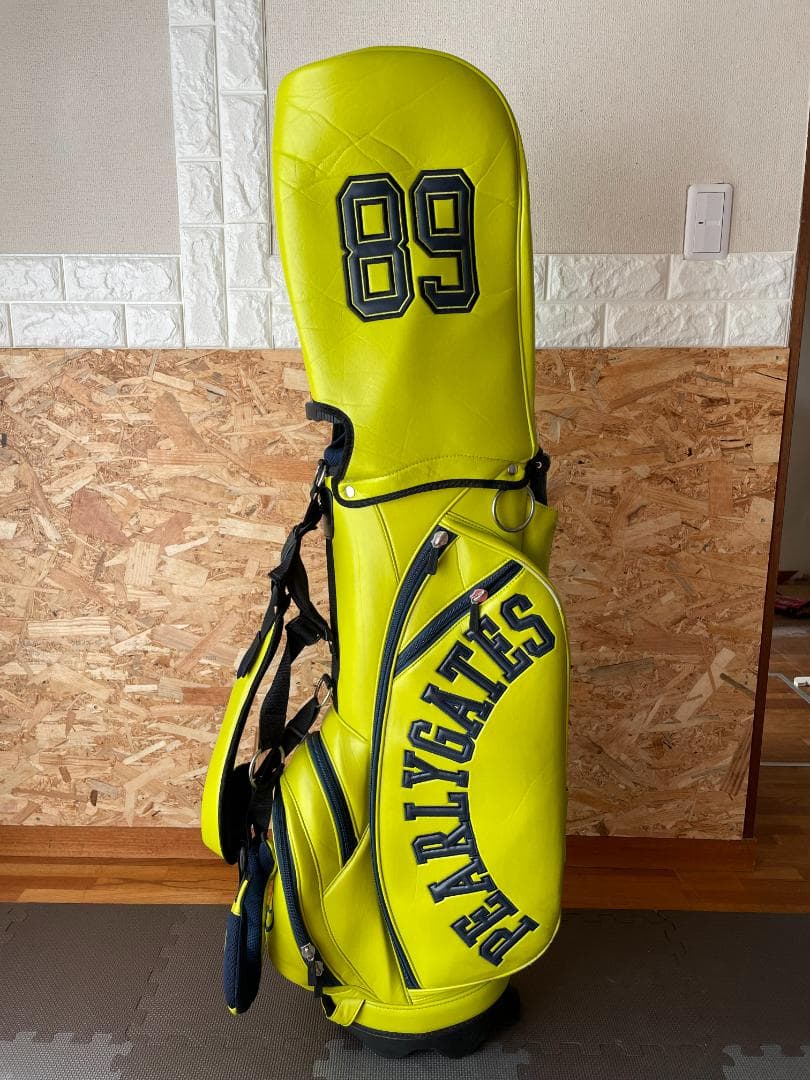 パーリーゲイツキャディーバック　ニコちゃんマーク