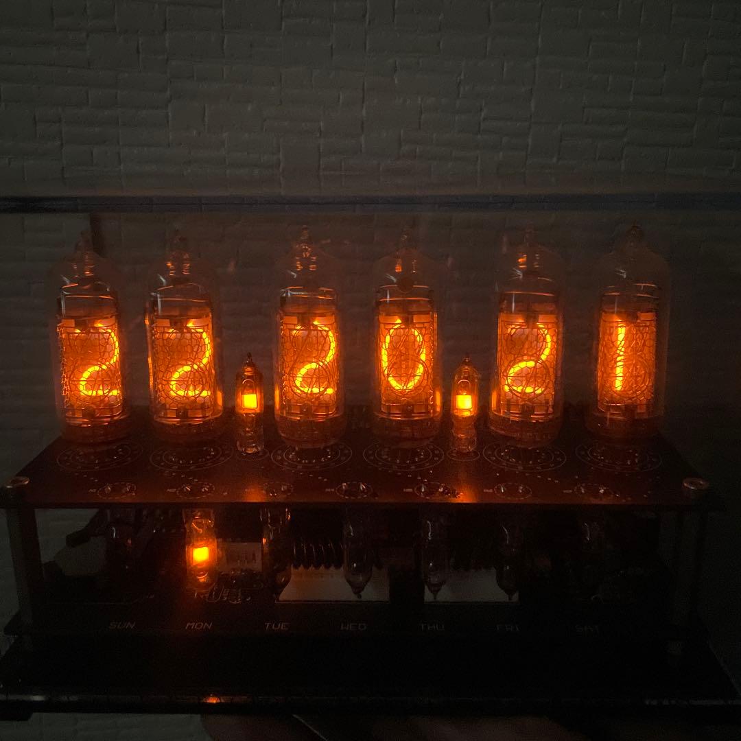 希少　ニキシー管　時計　ME-1 IN-14