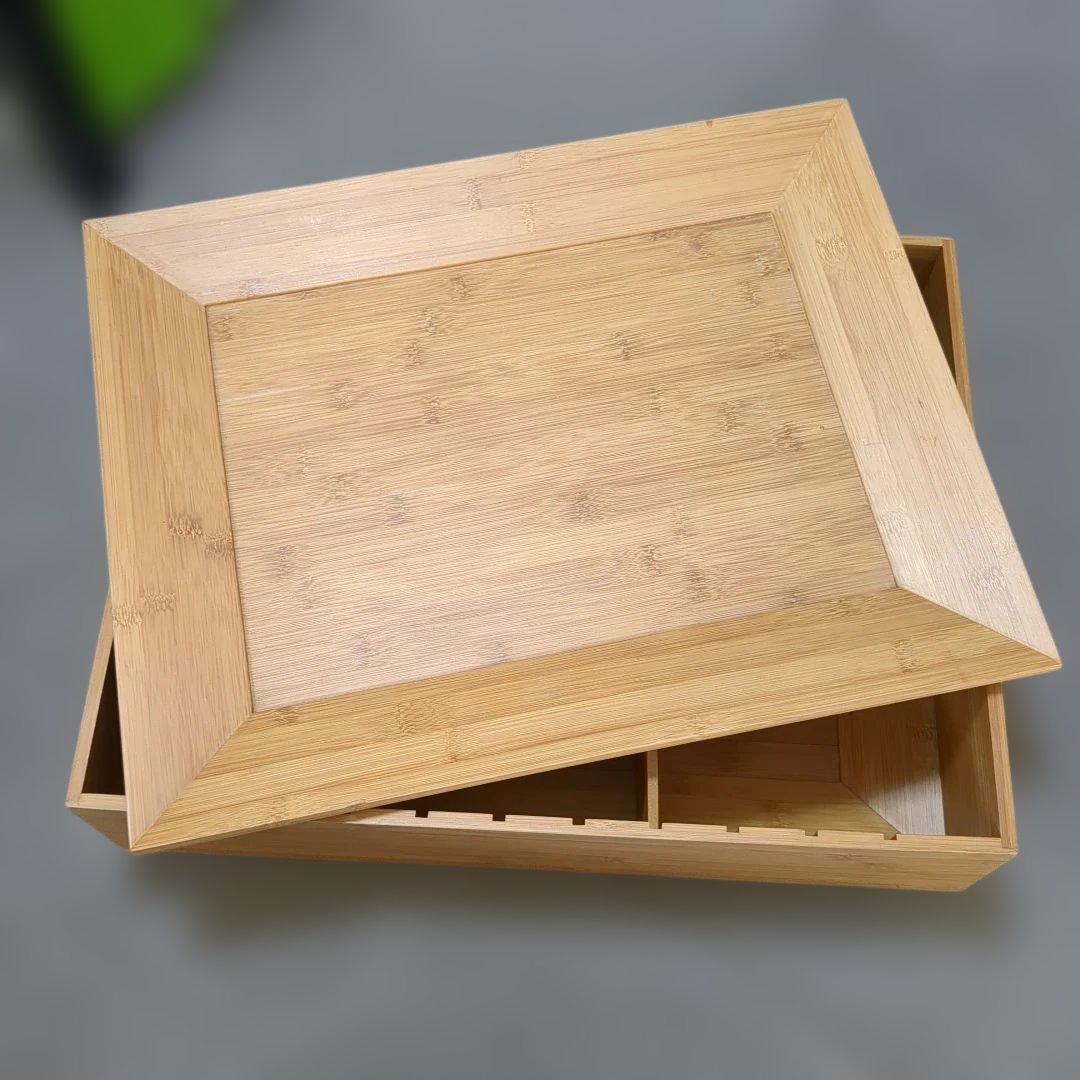 【希少】 ALESSI アレッシィ バンブーファットトレー 蓋付きボックス